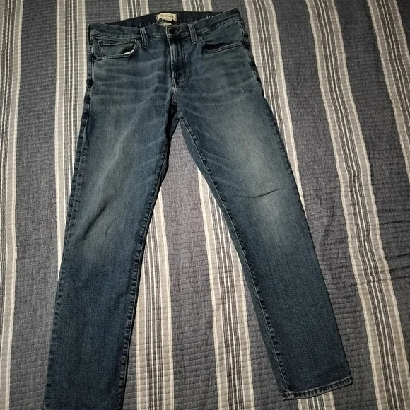 Madewell Men's Indigo Slim Jeans - Picture 1 of 16